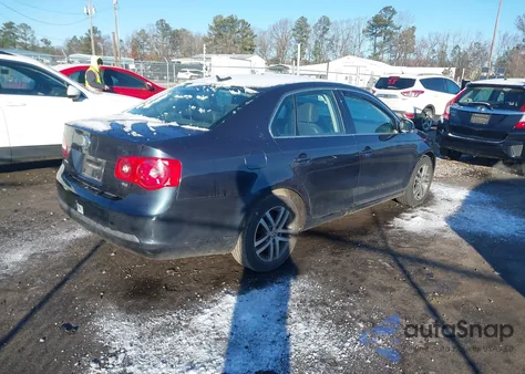 2006 Volkswagen Jetta Tdi из США, поврежденный, VIN 3VWDT71K76M709738